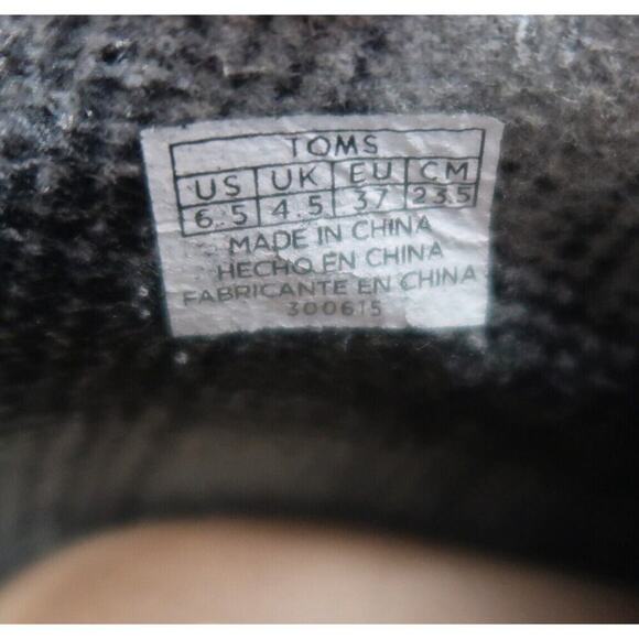 Toms Shoes Womens 6.5 Bootie Wedge Desert Suede Blue Chukka Lace Up Kala Classic - Picture 5 of 9